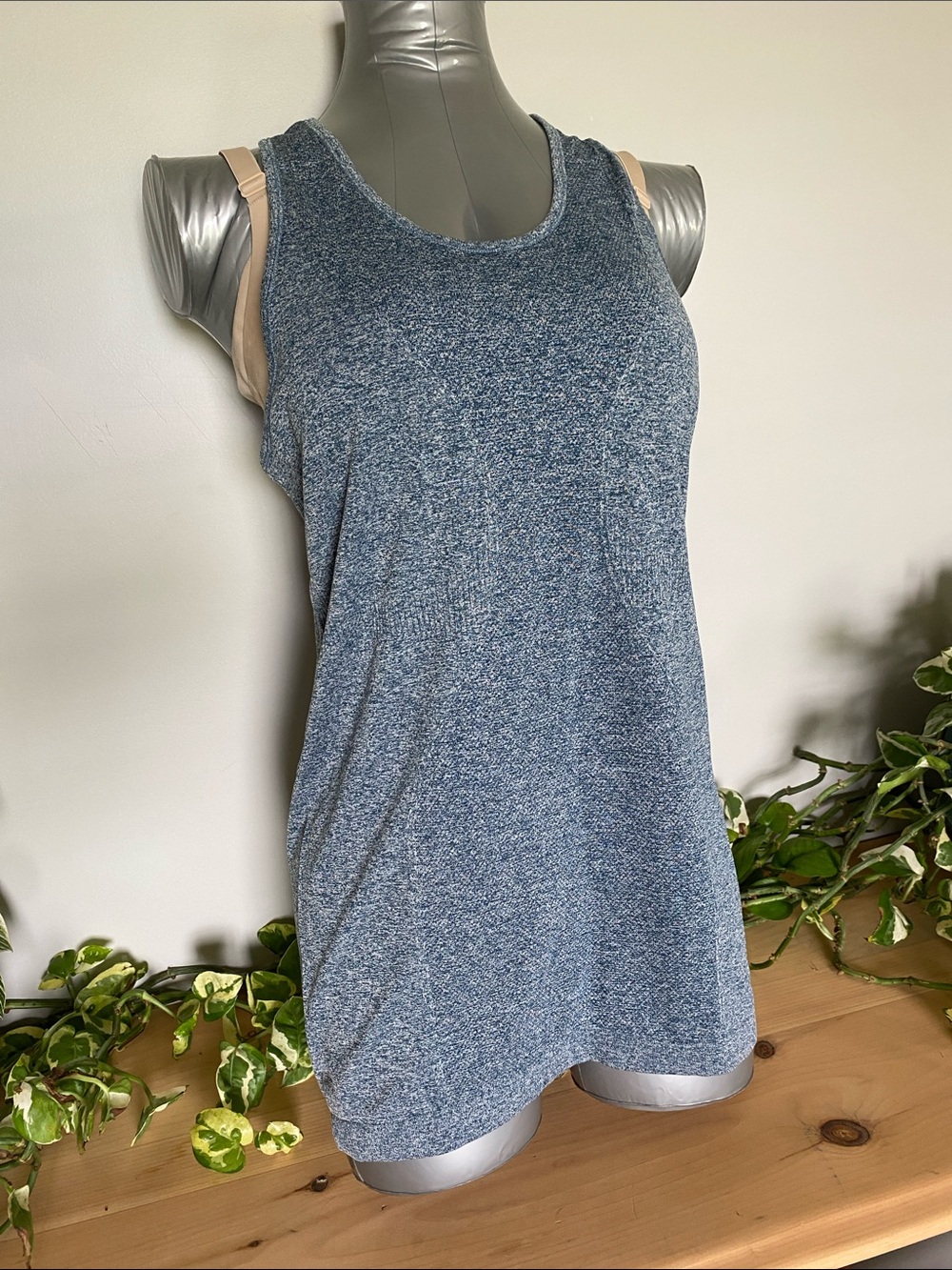 Zyia Copper-Charged Tank, blue, Large
